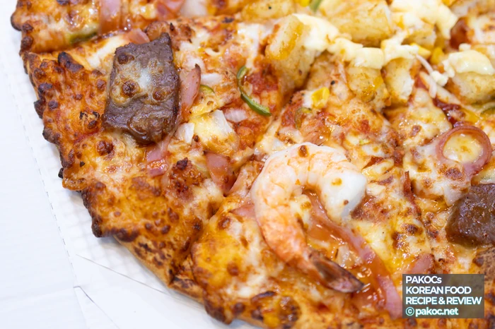 Premium pizza composition photo