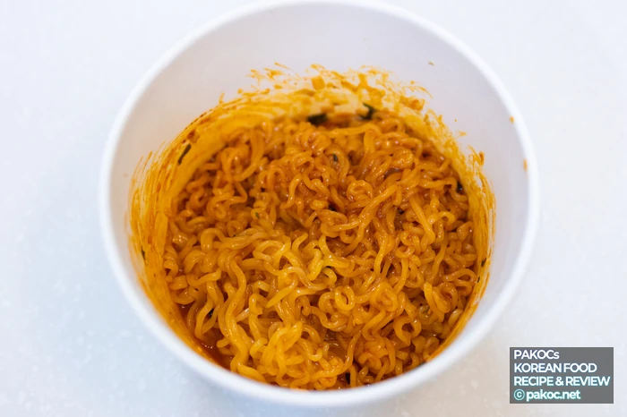 소스의 고소함이 더해진 맛
