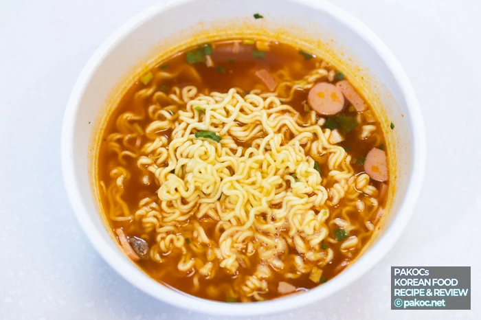 Reseña de la cata del vaso de budae jjigae