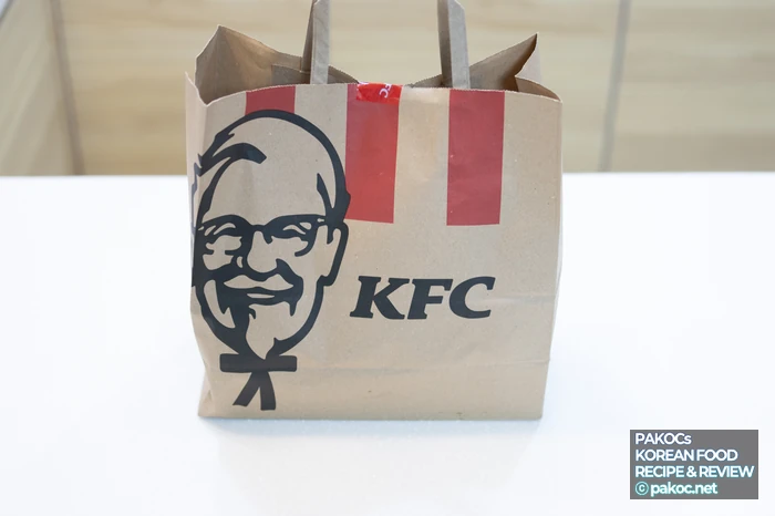 KFC 갓쏘이통다리 간장 단짠 치킨
