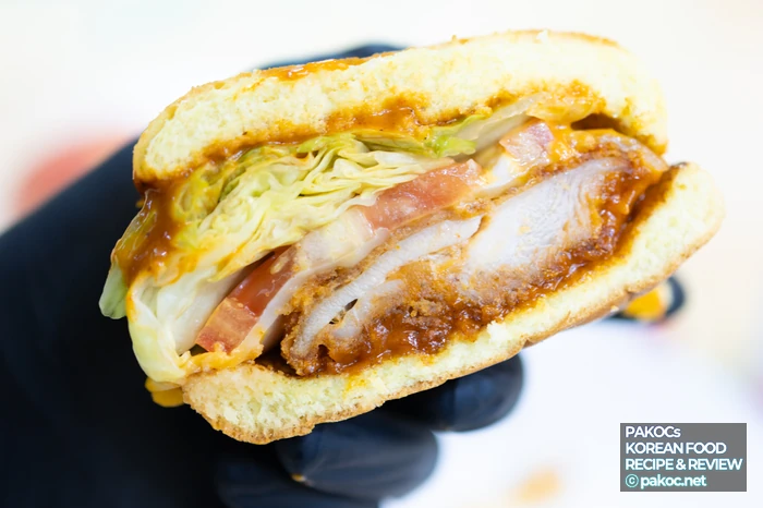 Cómo están colocadas las capas de la hamburguesa