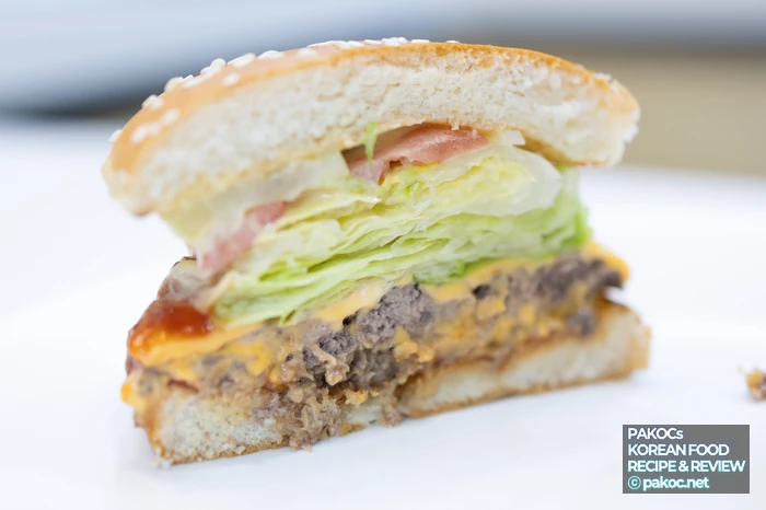 ビーフバーガーの人気上昇