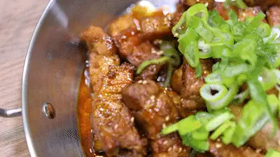 집밥 스타일 삼겹살 요리