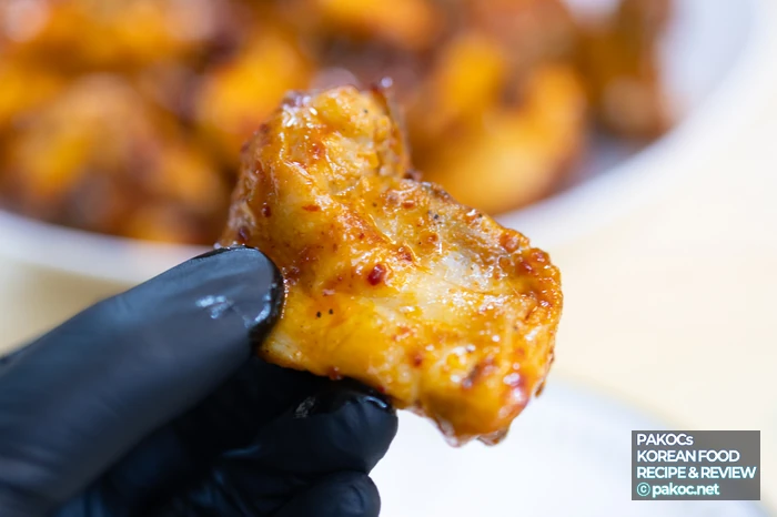 Chicken tasting impressions