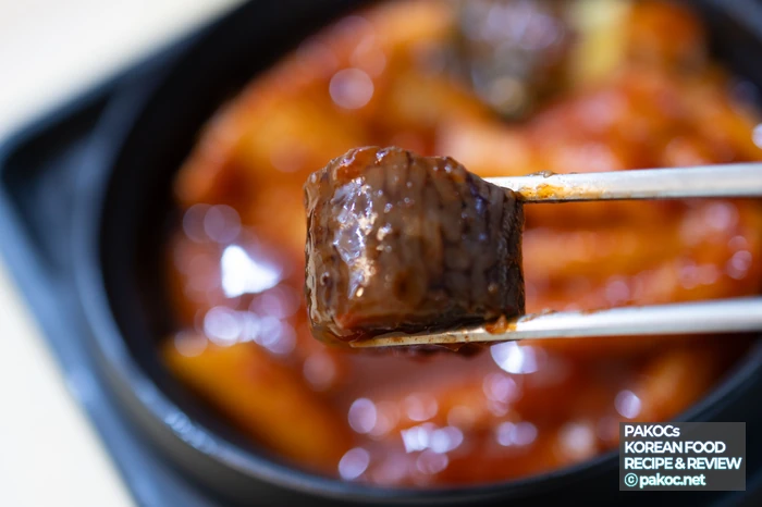 조리 직후 신선한 맛