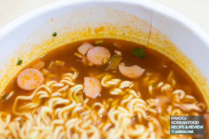 Opiniones de los consumidores sobre el vaso de budae jjigae