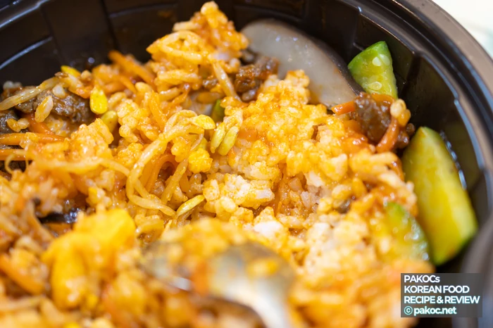 비빔밥 소스 맛 설명