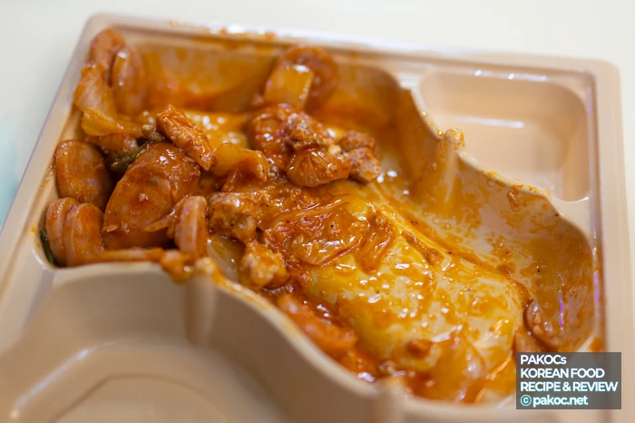 Reseña del sabor del budae bokkeum