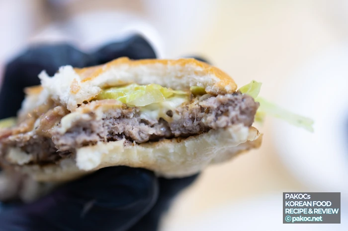 Rating the truffle cheese burger combo