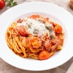 【料理】キムチトマトパスタの作り方 うま味たっぷり韓国風スパゲッティ 퓨전 파스타 조리 과정