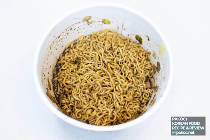 불맛짬뽕라면 특별한 조리법