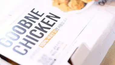 How the chicken is oven-roasted
