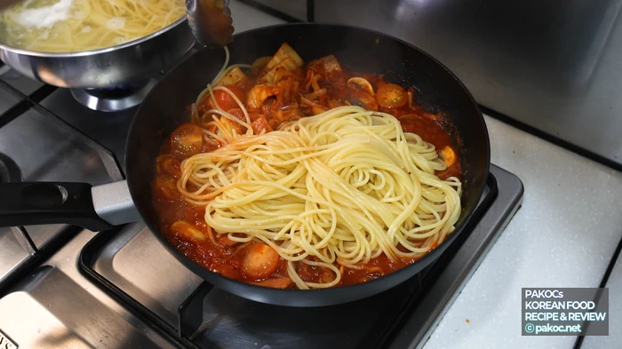 Cooking with arrabbiata sauce