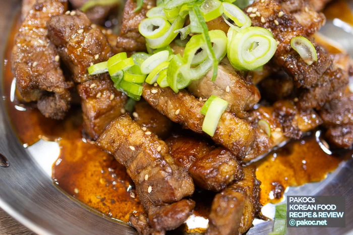 술안주 삼겹살 조리법