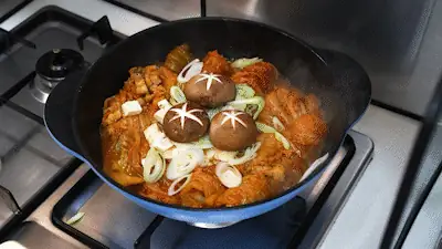양념장 구성 신선한 재료