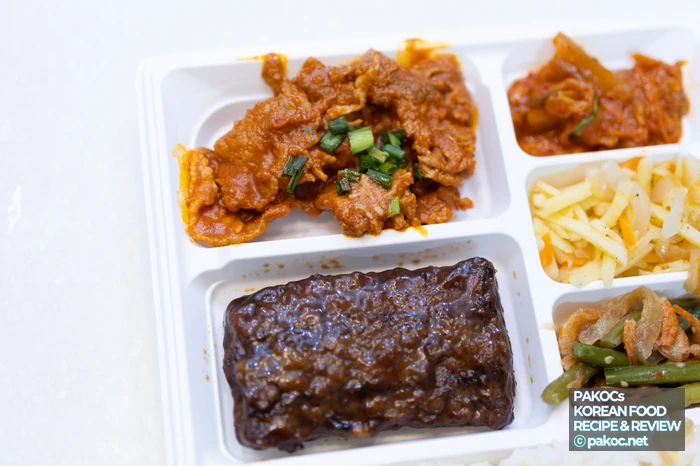 Comparación del set de ham ssam con otras loncheras de tienda de conveniencia