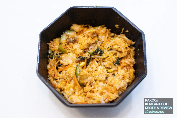 비빔밥 한끼 양 정보