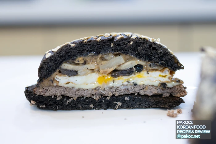 Un vistazo al envoltorio de la hamburguesa