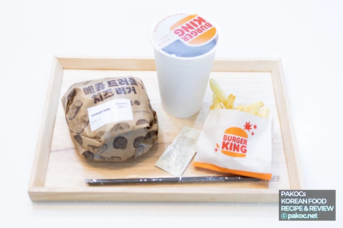Black Truffle Cheese Burger de Burger King
