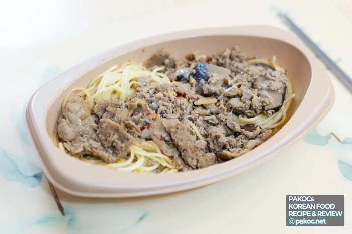 Nueva pasta de estilo coreano recomendada