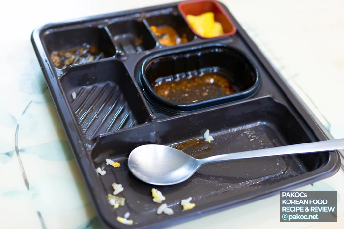 만두탕수 달콤한 소스 조화