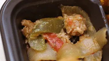 계란밥 중식 반찬 구성