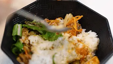 Sabor del bibimbap con pasta de soja