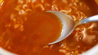 라면 면발 특성 비교